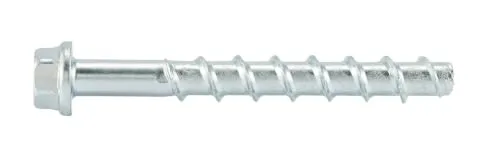 Würth Betonschraube mit Sechskantkopf W-BS/S Verzinkt 10 mm 80 mm Befestigungshöhe (t fix 1) 25 mm - 5929121025
