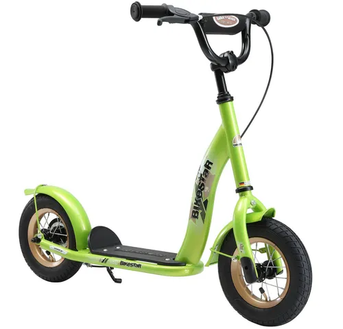 BIKESTAR Kinderroller Tretroller in grün von Star-Scooter