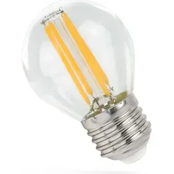 Spectrum LED E27 G45 Filament klar 4W 230V Tropfen 340lm 300° Extra Warmweiß 1800K