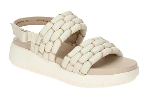 Paul Green 6165 cream Gr. 40.5 - Vegane Wanderschuhe - Wanderschuhe aus synthetischem Leder, ideal für umweltbewusste Wanderer, mit komfortablem Lederinnenfutter und atmungsaktiver Textilsohle.