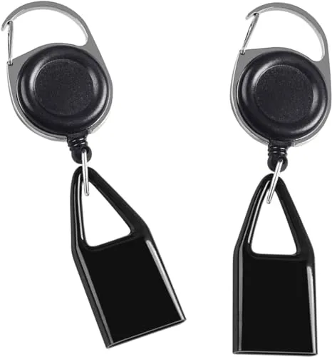 Stück Schwarz Premium Feuerzeugleine Einziehbarer Feuerzeughalter Kerzenzubehör 2