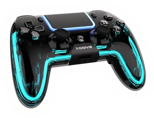 RGB Wireless PS4 Controller – Schwarz