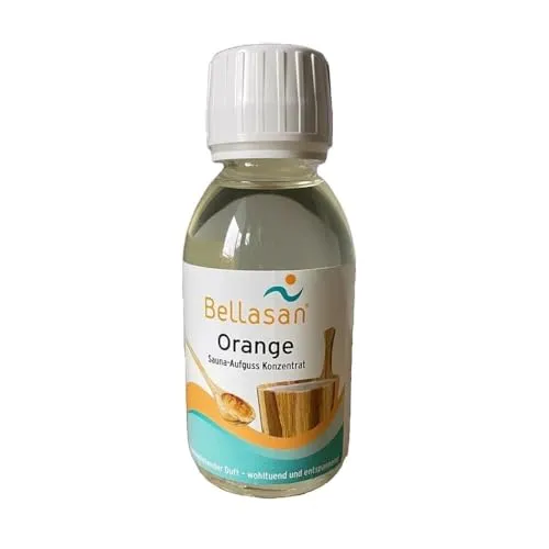 Bellasan Saunaaufguss Orange (150 ml) Sauna-Aufgussmittel Saunaduft Aufguss-Konzentrat