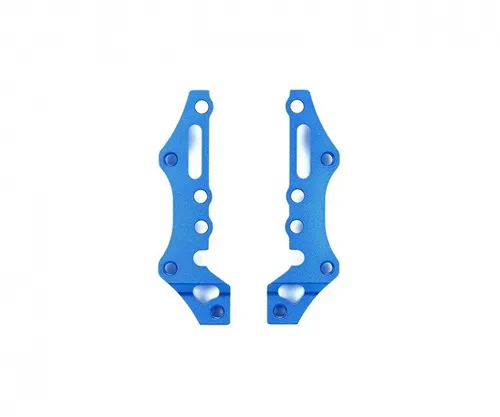 Tamiya TA08R Aluminum Rear Upper Arm Mounts (22084) - RC Auto Zubehör: Hochwertige Aluminium-Hinterachsmontagen für verbesserte Stabilität und Leistung bei Ihren RC-Fahrzeugen.