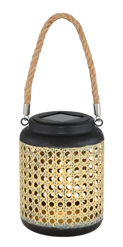 GLOBO 33668 Solarleuchte Metall schwarz, LED