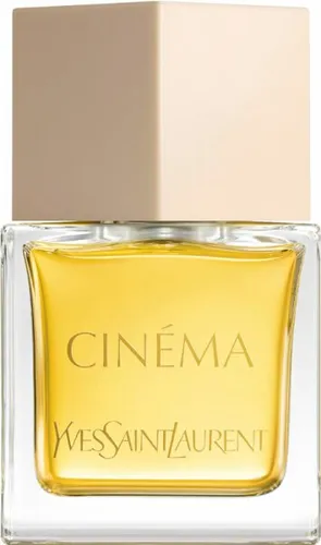 Yves Saint Laurent Cinéma Eau de Parfum 80 ml - Damenduft mit verführerischem Bouquet aus Jasmin, Pfirsich und Ambra, ideal für selbstbewusste Frauen, die Eleganz und Sinnlichkeit verkörpern.