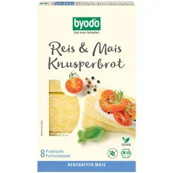 BYODO Reis & Mais Knusperbrot (160 g)
