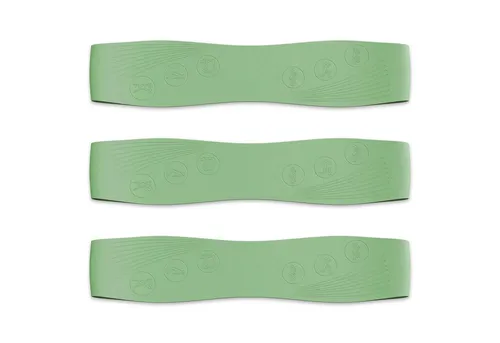 NEOLYMP Trainingsband Pilates Fitnessbänder - Resistance Bands 3er Set – 9/14/18 kg, 3 Widerstandsstufen Silikon Gymnastikband rutschfest für Pilates, Yoga