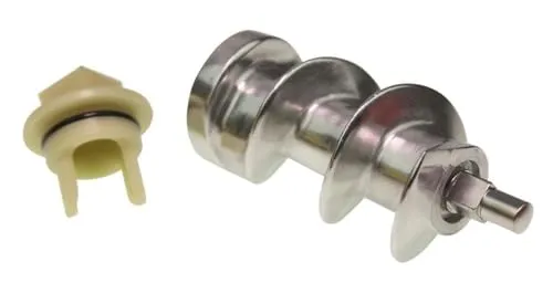 Förderschnecke + Kupplung kompatibel mit/Ersatzteil für Bosch 00050366 Fleischwolf Küchenmaschine (siehe Beschreibung)