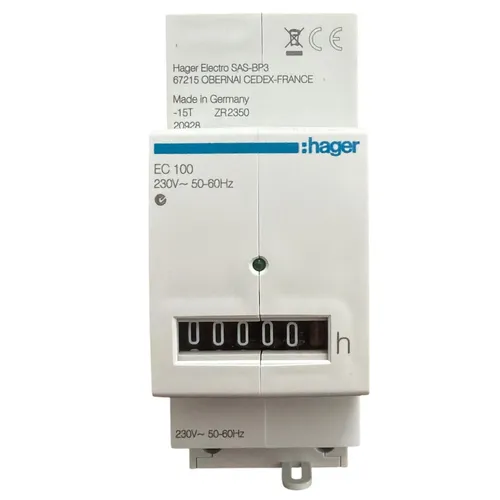 Hager EC100 Betriebsstundenzähler 230V