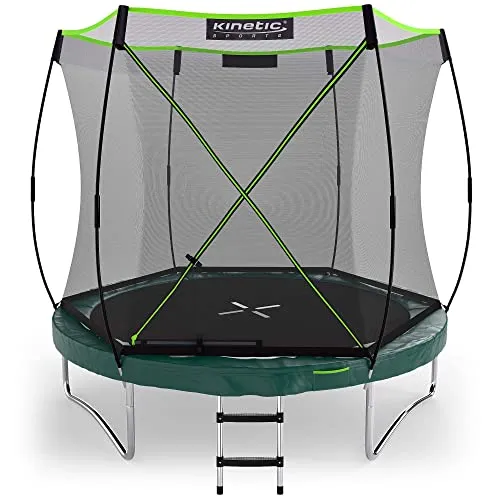 KINETIC SPORTS Trampolin 'Bungee Safety Elite' in grün von Kinetic Sports