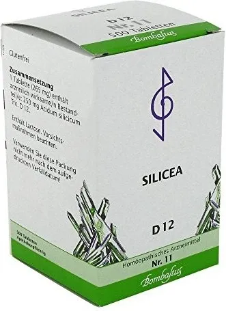 BIOCHEMIE 11 Silicea D 12 Tabletten 500 St