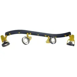 Xxxl Kinderdeckenleuchte Mond und Sterne - Lampen für das Kinderzimmer mit 4 verstellbaren Spotlights, die eine individuelle Beleuchtung schaffen und den Raum in einen funkelnden Nachthimmel verwandeln.