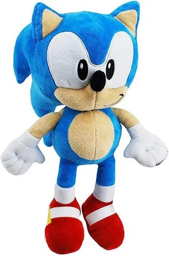 Sonic SEGA Kuscheltier Sonic The Hedgehog SEGA Sonic Plüschtier 30 cm Sonic Kuscheltier bla (Set, 1-St., Geschenk-Set), Stofftier Sale Geschenke für Mädchen Jungen Kinder Babys spielen