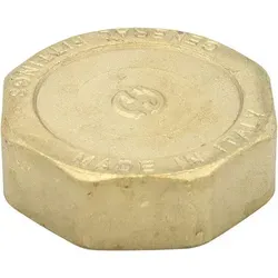 General Fittings - Kappe Endkappe Verschlusskappe 2' Zoll Dn50 Messing Fitting Deckel