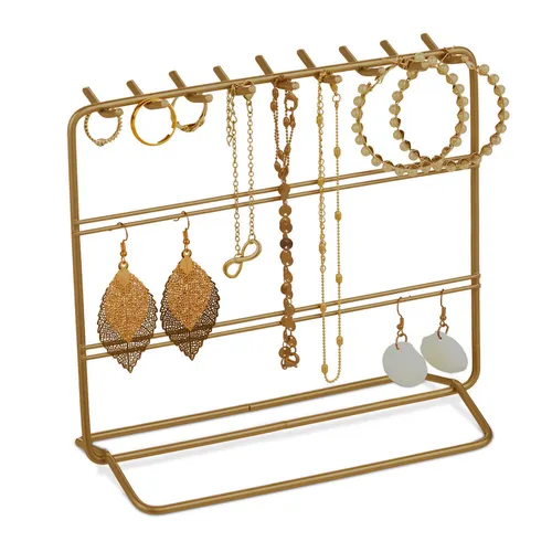 Schmuckständer & -kästen Gold von Relaxdays