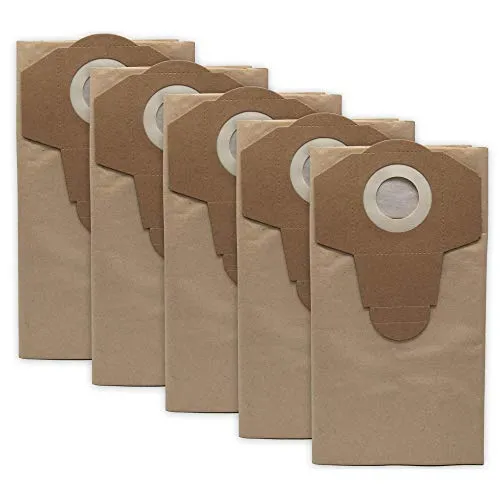 Papierfilterbeutel Staubbeutel Staubfangbeutel für Parkside Nass Trockensauger PWD 30 A1 LIDL IAN 364420 Filtertüte Staubfangsack