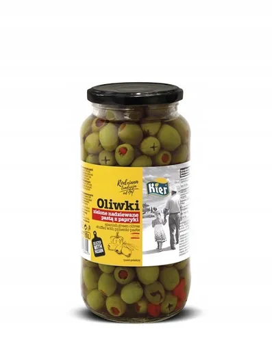 Kier Oliwki zielone z papryką 935 ml KIER