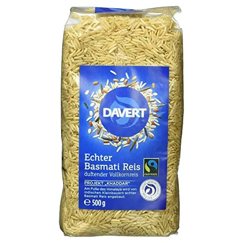 Davert Echter Basmati Reis braun, 500g