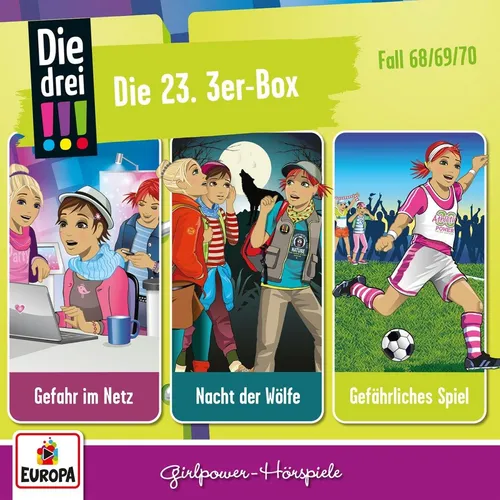 Europa Die drei DREI AUSRUFEZEICHEN - 23 Box (F68-69,70) (58754342)