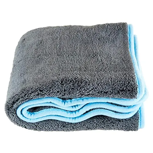 Liquid Elements Silverback XL Trockentuch 1200 GSM - Mikrofasertuch für die Autopflege, extrem saugstark und fusselfrei, ideal für professionelle Fahrzeugtrocknung ohne Schlieren.