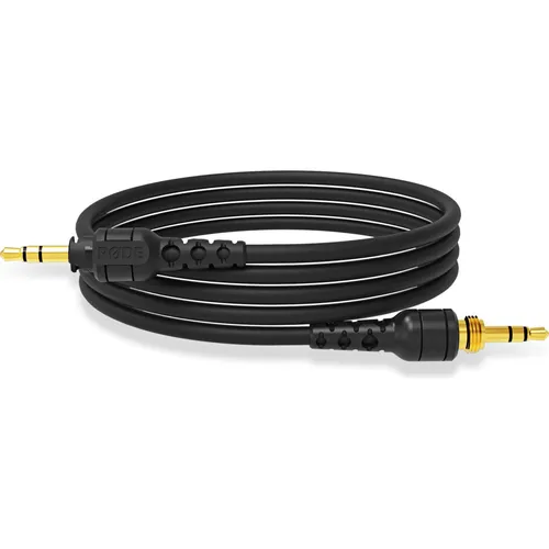 Rode NTH-CABLE12 - Kopfhörerkabel für Rode NTH-100, robustes 120 cm TRS-Kabel mit Bajonett-Verriegelung und farbigen Identifikationsringen, ideal für sichere und individuelle Nutzung.
