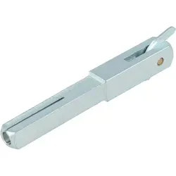 Ms Beschläge - Verzinkter Patentwechselstift Abgesetzt 10/8mm Wechselstift Ausstellhaken Stahl 95-115mm