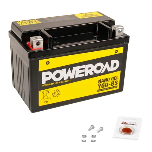 Gel-Batterie Honda VT 600 C Shadow (PC21) wartungsfrei einbaufertig (mit Pfand)