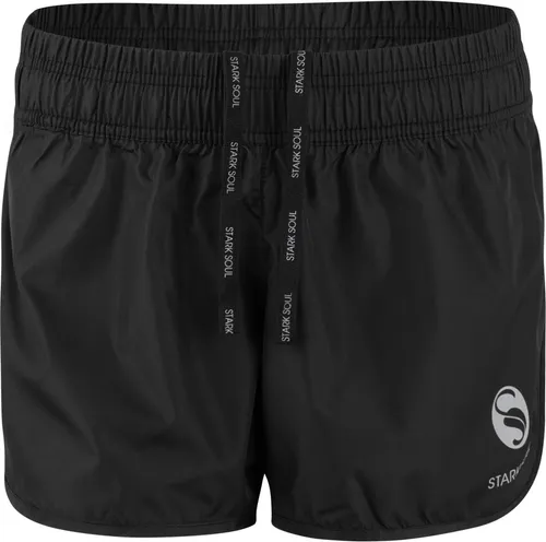 Stark Soul® Damen Sport Shorts, kurze Sporthose XXL Schwarz