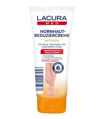 Lacura Med Hornhaut Reduziercreme - Intensiv/Schrundensalbe - Regenerierend 100ml (Hornhautreduziercreme)