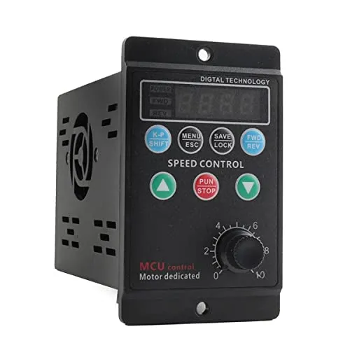 NICCOO Frequenzumrichter, 750W VFD Frequenzwandler Inverter Antrieb, Wechselrichter, Variable Frequency Driver Inverter, Einphasiger Eingang und dreiphasiger Ausgang, für 3 Phasen Drehstrommotoren