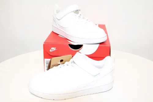 Nike Court Borough Low Recraft Kids - Sportlicher Sneaker für Kinder - Unisex Kinder Sneaker in Weiß, EU-Größe 31, ideal für aktive Kids und stylisch für jeden Anlass.