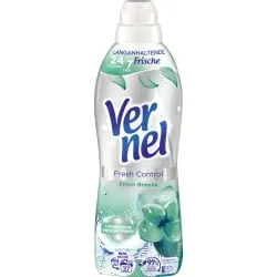 Henkel AG & Co. KGaA Vernel Fresh Control Fresh Breeze Weichspüler, 37 WL, Sensitive Wäschepflege mit zartem Duft , 814 ml - Flasche V37FB