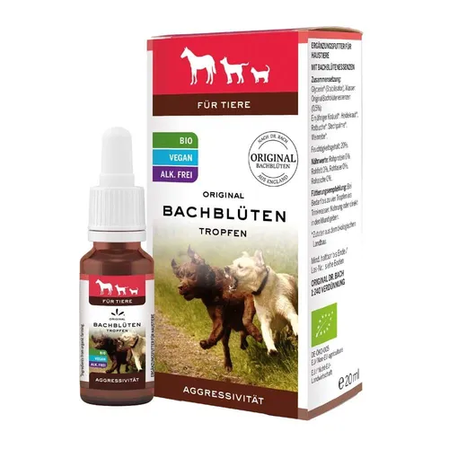ORIGINAL BACHBLÜTEN TROPFEN AGGRESIVITÄT von Hager Pharma