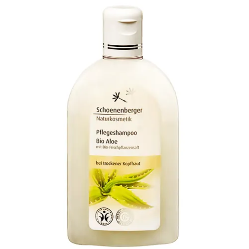 Schoenenberger Naturkosmetik Pflegeshampoo plus Bio Aloe 250ml - Shampoo mit Bio Aloe Vera, spendet intensive Feuchtigkeit und pflegt das Haar sanft und natürlich.