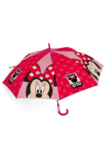 Minnie Mouse Mädchen Kinder Regenschirm Stock-Schirm
