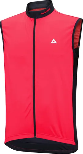 Airtracks Herren Fahrradtrikot Ärmellos Comfort Line ( Rot S ) Radtrikot kurzarm - Jersey atmungsaktiv mit Quick Dry & Anti-UV