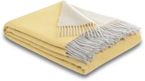 Biederlack Wohndecke Kaschmirplaid Uni von Biederlack