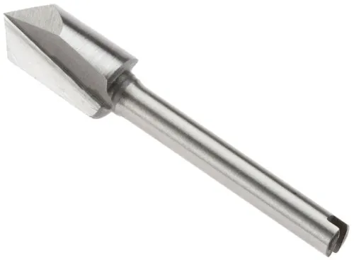 Dremel 640 HSS-Fräser Zubehörsatz (für Multifunktionswerkzeug mit 1 Fräser zum V-Nuten, Fräsen, Schneiden, Inlay-Arbeiten und für Schlüssellochbohrungen in Holz sowie anderen Weichmaterialien)