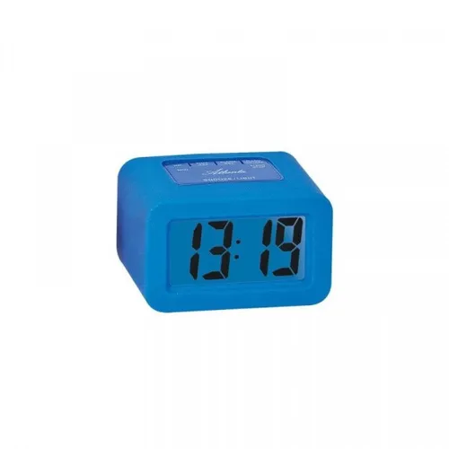 Quartzwecker mit LED-Beleuchtung Atlanta Blau in blau von Atlanta