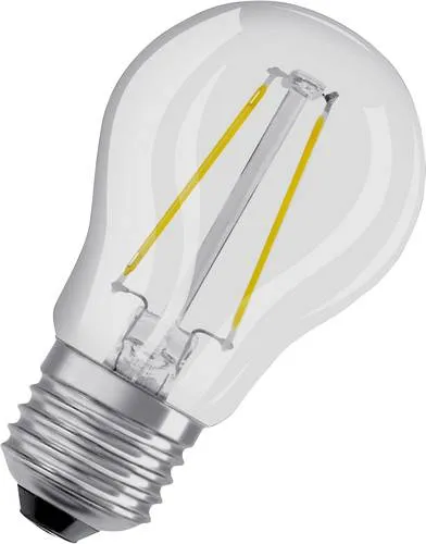 OSRAM HOMELIGHTING 4058075435162 LED EEK E (A - G) E27 Glühlampenform 4 W = 40 W Warmweiß (Ø x L) 45 mm x 77 mm 1 St.