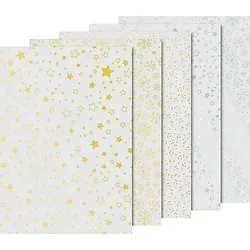 Transparentes Papierset 