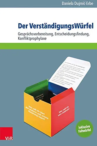 Der VerständigungsWürfel: Gesprächsvorbereitung und Entscheidungsfindung - Psychologie & Hilfe – Fördert effektive Kommunikation und Konfliktprophylaxe für erfolgreiche Gespräche.
