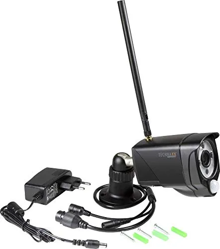 Technaxx WiFi IP Outdoor Camera TX-145 - FullHD 1080p Überwachungskamera, PIR-Sensor für Bewegungsmeldung und Nachtsicht bis 15m, ideal für Sicherheit im Außenbereich