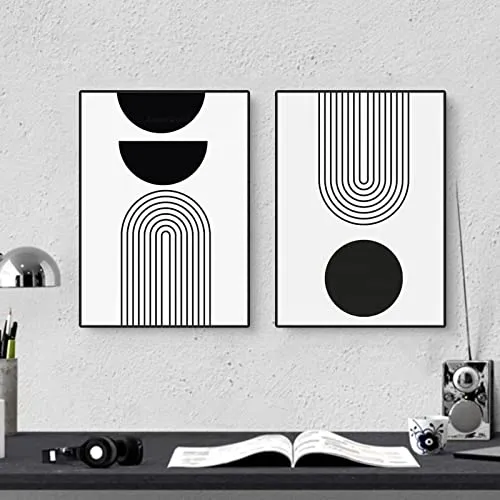 Poster & Bildende Kunst Schwarz von Sarah Duke