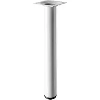 Hettich Tischbein Ø 30 mm x 250 mm Weiß