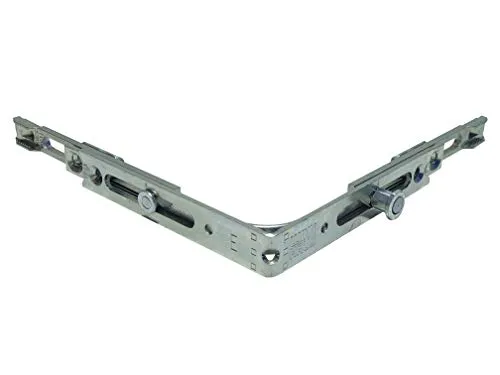 WINKHAUS Eckumlenkung E1 mit 1 Schließzapfen - Hochwertige Eckumlenkung für Fensterbeschläge, bietet hohe Sicherheit und Langlebigkeit in silberner Ausführung.