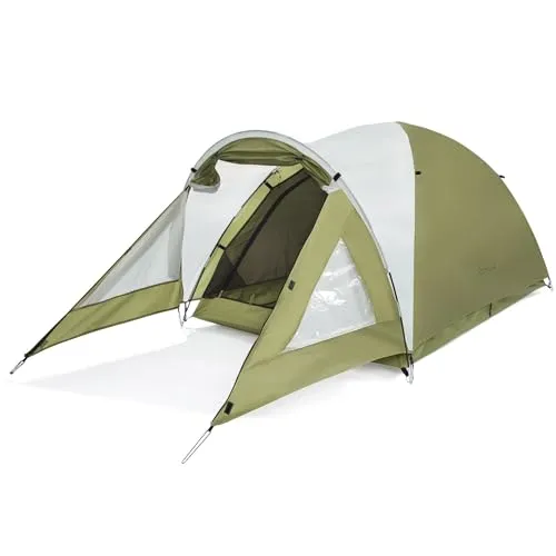 Clostnature Camping Zelt 2 Personen, Zelte Wasserdicht mit Vorraum, Leicht