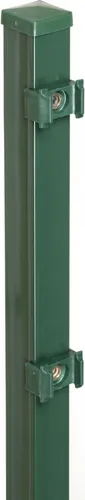 Floraworld Zaunpfosten Classic 170 x 4 x 4 cm in moosgrün - Robuster Zaunpfosten in moosgrün, ideal für die Gestaltung von Garten und Grundstück. Perfekt für stabilen Halt und kreative Zaunlösungen in Ihrem Außenbereich.