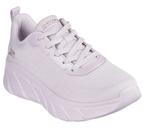 Skechers BOBS Sport B Flex Hi - Flying HI - 117385 - Damen-Sneaker mit leichtem Plateau und bequemer Passform, ideal für aktive Frauen, die Stil und Komfort kombinieren möchten.